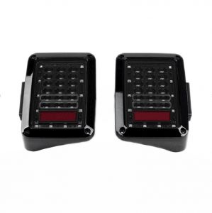 Quake LED Tempest Series LED Tail Light Kit for 07-18 Jeep Wrangler JK, JKU QPU912-