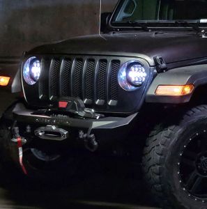 Quake LED RGB LED Headlights for 18-25 Jeep Wrangler JL & Gladiator JT QTE903