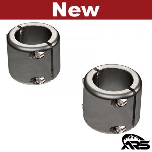 MetalCloak CNC Billet 2" Tube Clamps, Pair R10006