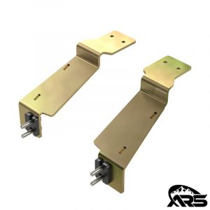 MetalCloak Rocklander Rear Frame Brackets for 07-18 Jeep Wrangler JK, JKU R55030