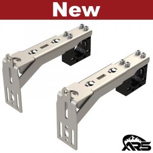 MetalCloak Roof Rack Awning Mount, Pair, Multi-Mount System, 2" Tube R75410