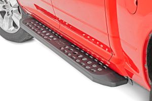 Rough Country RPT2 Running Boards Crew Cab Black For 19-25 Ram 1500 44004
