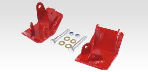 Rancho Rear Shock and Control Arm Skid Plates for 07-18 Jeep Wrangler JK, JKU RS62135