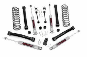 Rough Country 3½" Suspension Spring System Lift Kit With Premium N3.0 Series Shocks For 1993-98 Jeep Grand Cherokee ZJ (8 Cylinder Models) 632.20
