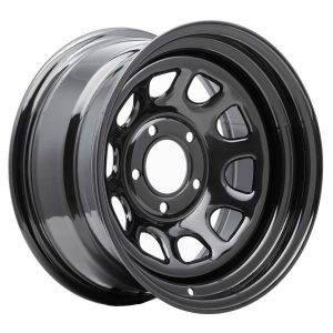 Rough Country Steel Wheel Black Gloss | 17x9 | 5x5 | 3.30 Bore | -12mm RC51-7873