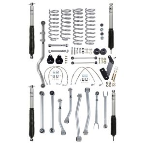Pro Comp 3.5″ Super-Flex Short Arm Lift Kit With Mono Tube Shocks for 07-18 Jeep Wrangler JK 2 Door PCSRUEJK235M