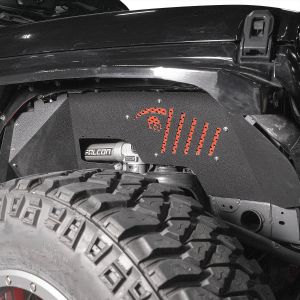 Reaper Off-Road Fender Liners Front for 18+ Jeep Wrangler JL & 20+ Gladiator JT JFL06-