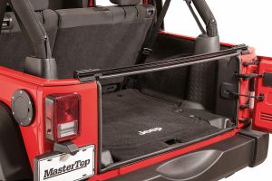MasterTop Tailgate Bar Replacement with Side Mounts for 07-18 Jeep Wrangler JK, JKU 15438301