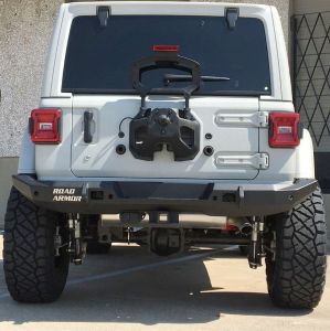 Road Armor Stealth Full Width Rear Bumper for 18+ Jeep Wrangler JL, JLU 5183R-