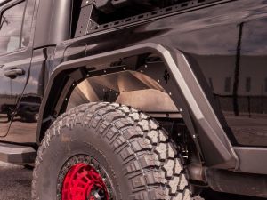 Road Armor Stealth Body Armor Inner Fender Liners Rear Pair for 20-25 Jeep Gladiator JT 520LFR0Z
