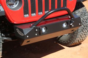 Rock Hard 4X4 Stubby Winch Guard for 18-25 Jeep Wrangler JL & Gladiator JT RH-90208
