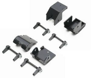 Rock Hard 4X4 Front & Rear Lower Control Arm Skid Plates for 18-24 Jeep Wrangler JL, JLU RH-90515