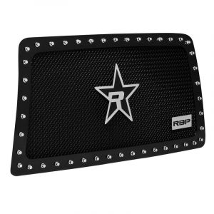 Rolling Big Power RX-5 HALO Series Studded Frame Grille for 07-18 Jeep Wrangler JK, JKU RBP-258483-