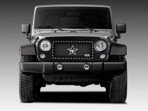 Rolling Big Power NDX Series Grille for 07-18 Jeep Wrangler JK, JKU 261483NDX-1