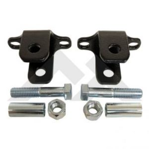 Crown Automotive Shock Bar Pin Eliminator Kit (Front Lower) for Various Jeep Models RT27067