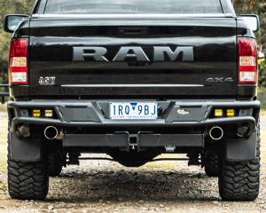 Ironman 4x4 Raid Rear Bumper for 19+ RAM 1500 Classic RTB075K-CL-NN