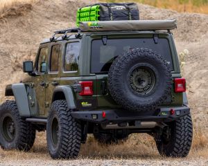 Ironman 4x4 Raid Rear Bumper for 18+ Jeep Wrangler JL, JLU RTB077JLKTBR-N