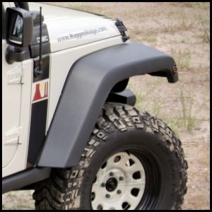 Omix-ADA Replacement Front Passenger Side Flare For 2007-18 Jeep Wrangler JK 2 Door & Unlimited 4 Door Models (Texture Black) 11609.22