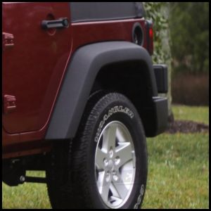 Omix-ADA Replacement Rear Driver Side Flare For 2007-18 Jeep Wrangler JK 2 Door & Unlimited 4 Door Models (Texture Black) 11609.23