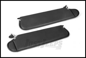 Rugged Ridge Replacement Sun Visors in Agate For 1997-02 Jeep Wrangler TJ 13313.09