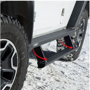 Aries ActionTrac 69.6in Powered Running Boards for 21+ Ford Bronco 4 Door 3048923