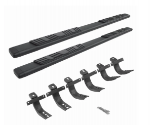 Go Rhino 5in OE Xtreme Low Profile Side Step Kit - Black for 21+ Ford Bronco 4 Door 685412971T
