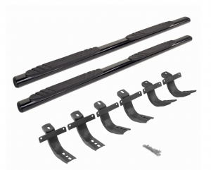 Go Rhino 4in OE Xtreme Side Step Kit - Black for 21+ Ford Bronco 4 Door 684412971T