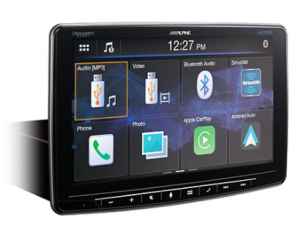 Alpine 9" Halo9 Multimedia Receiver with Customizable Touchscreen Display ILX-F409