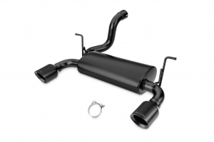 Quadratec Axle Back Exhaust (Stainless Steel) for 18+ Jeep Wrangler 3.6L, 2.0T & 4xE,  JL, JLU 17613-2020