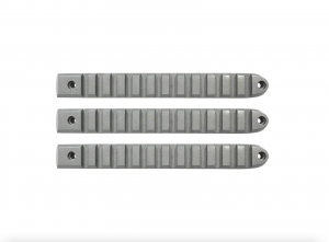 DV8 Door Handle Inserts 3 pcs in Silver for 07-18 Jeep Wrangler JK 2 Door D-JP-190028-AL-3