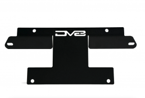 DV8 Factory Front Bumper License Relocation Bracket | Heavy Duty Modular Bumper LPBR-01