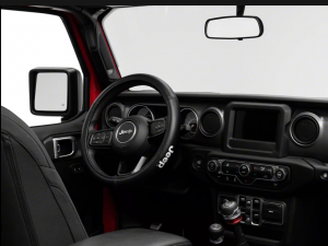 Buy Plasticolor Texture Grip Jeep Logo Steering Wheel Cover 006729R01- for  CA$