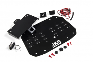 JKS Manufacturing Tailgate Vent Cover with License Plate and Camera Mount for 18+ Jeep Wrangler JL, JLU JKS8215