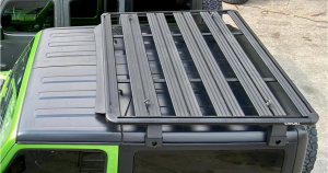 Rival 4x4 Aluminum No-Drill Roof Rack for 18+ Jeep Wrangler JL 2 Door 2M.2703.1
