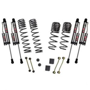Skyjacker 2.5 in. Suspension Lift System With Dual Rate Long Travel Coil Springs & ADX 2.0 Remote Reservoir Shocks for 18-24 Jeep Wrangler JL 2-Door JL20RBKXLT-