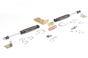 Skyjacker SKJ Black Max Dual Steering Stabilizer for 07-18 Jeep Wrangler JK, JKU 8203
