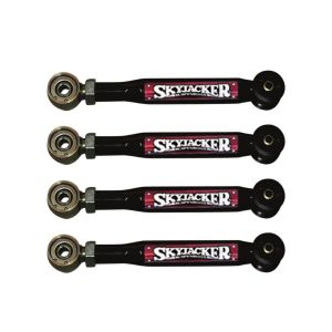 Skyjacker Front and Rear Lower Adjustable Flex Links for 97-06 Jeep Wrangler TJ with 0-4in Lifts TJ24LLX