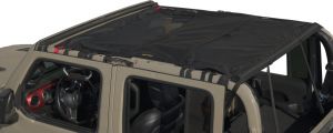Smittybilt Extended Shade Top with Skylight for 20-24+ Jeep Gladiator JT 97502