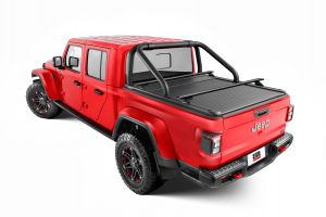 EGR RollTrac S-Series Sports Bar for 20-26+ Jeep Gladiator JT Equipped with a RollTrac Electric Retractable Bed Cover SBAR0162