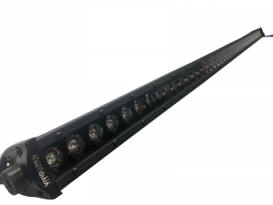 Vivid Lumen Midnight Series: 44" Single Row Projector Light Bar Spot Beam With Harness S210-H