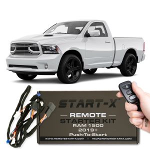 Stinger Off-Road Start-X Plug N Play Remote Starter Kit / Push to Start ram1500PTS2019+app_fnsku for Dodge RAM 1500 (2019-2024) ram1500PTS2019+app_fnsku