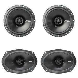 Stinger Off-Road Stinger Audio HC Speaker Bundle with 6.5" & 6x9" Front & Rear Coaxial Speakers HC-65X