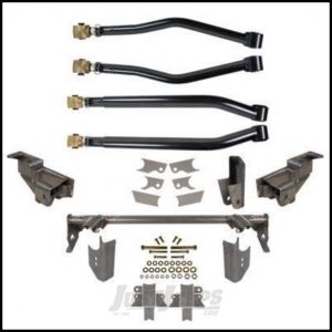 Synergy MFG Rear Stretch Complete Suspension System With Weld-On Lower Shock Mounts For 2007-18 Jeep Wrangler JK 2 Door Models 8034-01