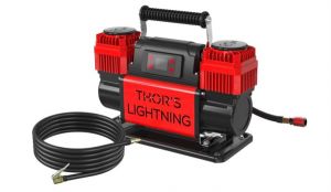 Thor's Lightning Portable TotalControl 12v True Dual Air Compressor 10.6 CFM BOLT002