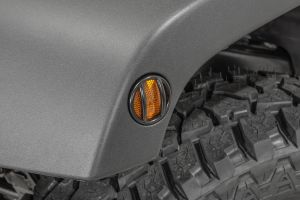 TACTIK Euro Style Side Marker Guards for 07-18 Jeep Wrangler JK, JKU 13117JKS-