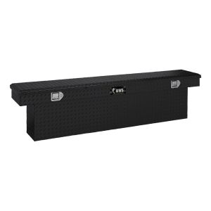UWS Gloss Black Aluminum 69" Deep Slim-Line Truck Tool Box (LTL Shipping Only) TBSD-69-SL-BLK