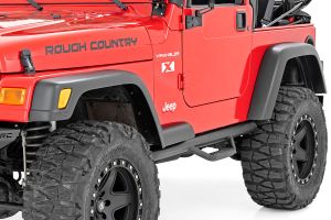 Rough Country 5.5 Wide Fender Flare Kit for 97-06 Jeep Wrangler TJ & 04-06 TLJ 99033