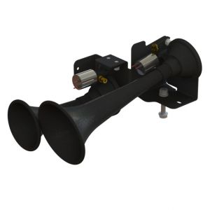 Kleinn Air Horns Dual Train Horn Add-on Kit for 20+ Jeep Gladiator JT with On-Board Air System JT-220