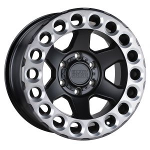 Black Rhino Odessa Wheel In Matte Black w/ Machined Tinted Lip & Milled Rings ODESSAM-