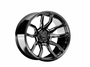 Torque Impact Gloss Black w/Milled Accents 20x9 6x135 -12mm TW403C-20903633-12